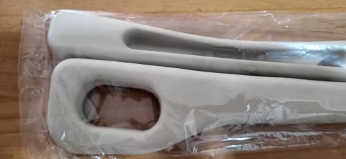 Beige filler in packaging